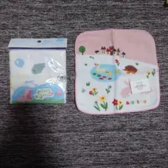 かわいい動物柄 ガーゼタオル