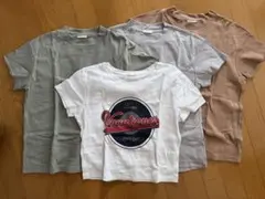 ＧＵ プリントTシャツ 無地Tシャツ4点セット