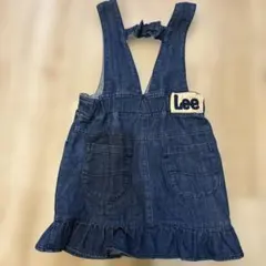 Lee デニムジャンバースカート 100cm
