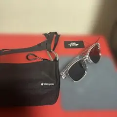snow peak×JINS クリア サングラス ケース付き