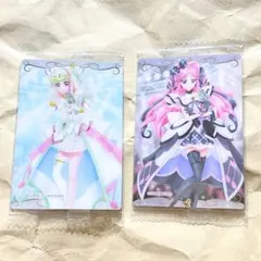 プリキュア ウエハース 12 キュアキッス キュアズキューン カード セット