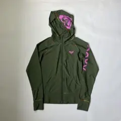 ロキシー ラッシュガード カーキ パーカー 長袖 オリーブ M