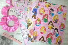 ディズニー プリンセス ボンボンリボン はぎれセット