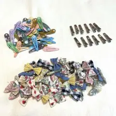 パッチンピン　リボン　素材　まとめ売り