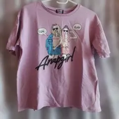 ANAP GIRL ガールズ プリント Tシャツ