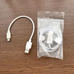 USB-A to Lightningケーブル 約20cm