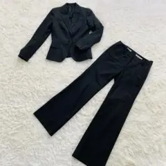 ザスーツカンパニー パンツ スーツ グレー ストライプ 近年モデル 36