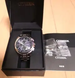 CITIZEN アテッサ エコドライブ 電波ソーラー AT8044-56E