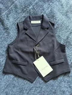 【新品未使用】CHOPIN ベビーベスト 80 ネイビー