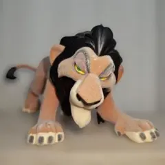 ディズニーストア ライオンキング ぬいぐるみ スカー 127cm スーパー