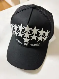 専用AMIRI スターパッチ メッシュキャップ ブラック - メルカリ