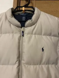 Polo Ralph Lauren ベージュ ダウンジャケット　Lサイズ