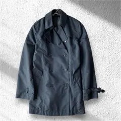 【スーツセレクト】トレンチコート 背抜き フルボタン 長袖 ビジネス LLのサムネイル