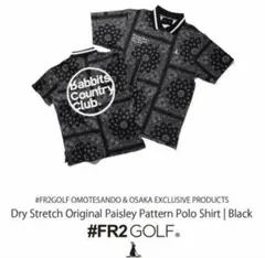 FR2GOLF ポロシャツ ペイズリー サイズM fr2 ゴルフ - メルカリ