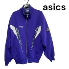 美品★アシックス　asics TRIBAL ジャージ　紫 ジャケット