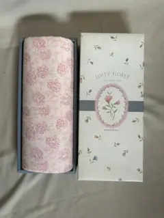 LOFTY FLORET コットンフラットシーツ シングル