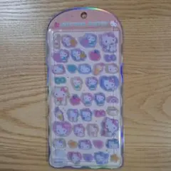 ハローキティ コットンパフィーシール クラックス