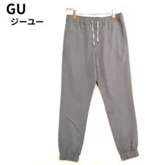 【美品】GU ジーユー パンツ ズボン グレー Mサイズ レディース　226