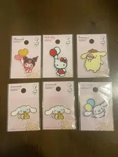 キャラクター ワッペンセット 6点