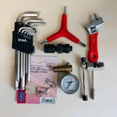 自転車用工具 ７点セット メンテナンス用品のサムネイル