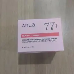 anua 桃77 リッチモイスチャークリーム