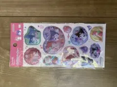 ポップデコパーティー　わたあめカプセルシール　クロミ　マイメロ　正規品