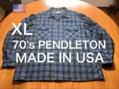 USA製！70's PENDLETON ボードシャツ　ペンドルトン