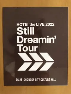 布袋寅泰Still Dreamin' Tour 2022 静岡 ステッカーのサムネイル