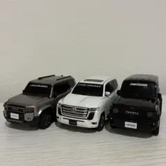 トヨタ ランドクルーザー プルバックカー 70 250 300 3つセットのサムネイル