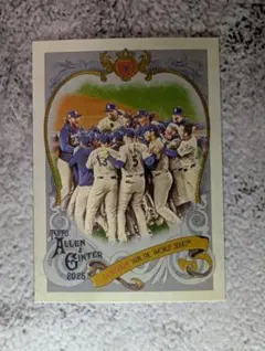 TOPPS Allen&Ginter 2025 ドジャースWS優勝記念 SV-1
