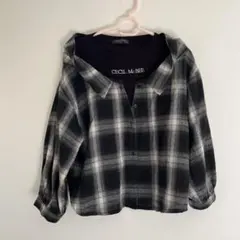 CECIL McBEE チェック柄 長袖シャツ　140