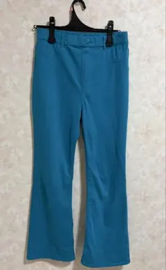 グローバルワーク ノビリア パンツ ブルーのサムネイル