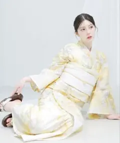 Dita 8点セット はんなり白花しらべ 浴衣 - メルカリ