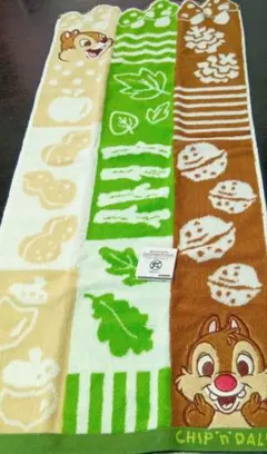 チップとデール フェイスタオル