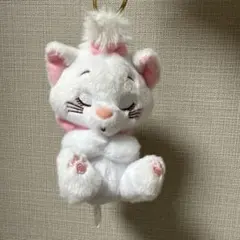 ディズニー マリーちゃん ウトウト キーホルダー ぬいぐるみ