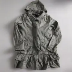 【人気】GapKids 2WAYフリル付きジャケット　カキー 160cm