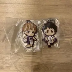 ハイキュー‼︎ でふぉラバ　ガチャガチャ 牛島若利 白布賢二郎 白鳥沢