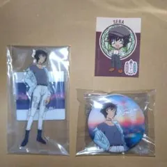 名探偵コナン セガラッキーくじ 世良真純　アクスタ、缶バッジ、カフェステッカー