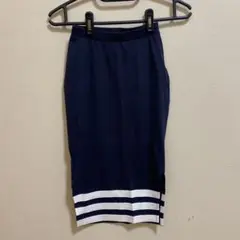 adidas ネイビー タイトスカート　オリジナルス　originals