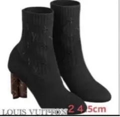超美品‼️《Louis Vuitton 》シルエット アンクルブーツ 黒サイズ38のサムネイル