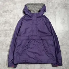 希少 90s オールドユニクロ 紺タグ 中綿 アノラック パープル L