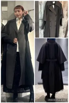HARE＊メッシュレイヤードトレンチコート＊新品タグ付き