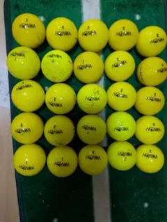HONMA ゴルフボール イエロー 25個セットややキズあり213のサムネイル