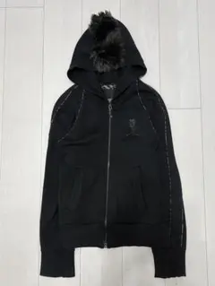 専用 2000s Roen Fur Mohawk Hoodie | Mercari