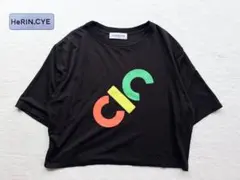 HeRIN.CYE ショート丈　Tシャツ 半袖 ブラックのサムネイル