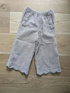 コーデュロイ パンツ 長ズボン ベージュ 80