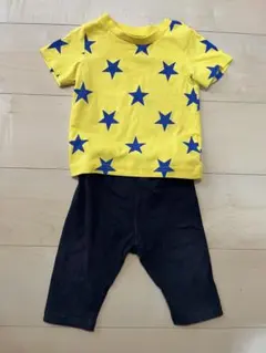 星柄Tシャツとパンツセット