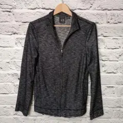 美品■ARMANI EXCHANGE フルジップ ジャケットブルゾン ブラック