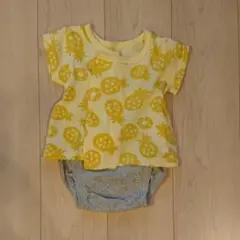 コンビミニ ラップコンパクト パイナップル柄