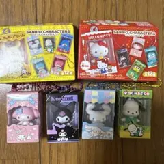 サンリオチョコボックス　ボックスフィギュアコレクション　4点セット